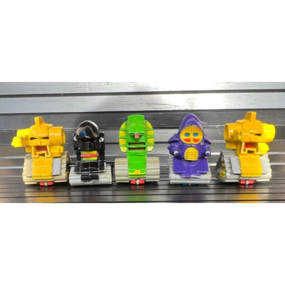 Vintage Bundle 1987 McDonalds Runaway Robots Complete